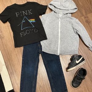 3T Pink Floyd shirt, sweatshirt, jeans bundle